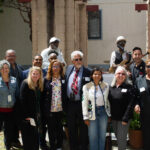 Group photo at Nevin Plaza Rehab Kickoff Event